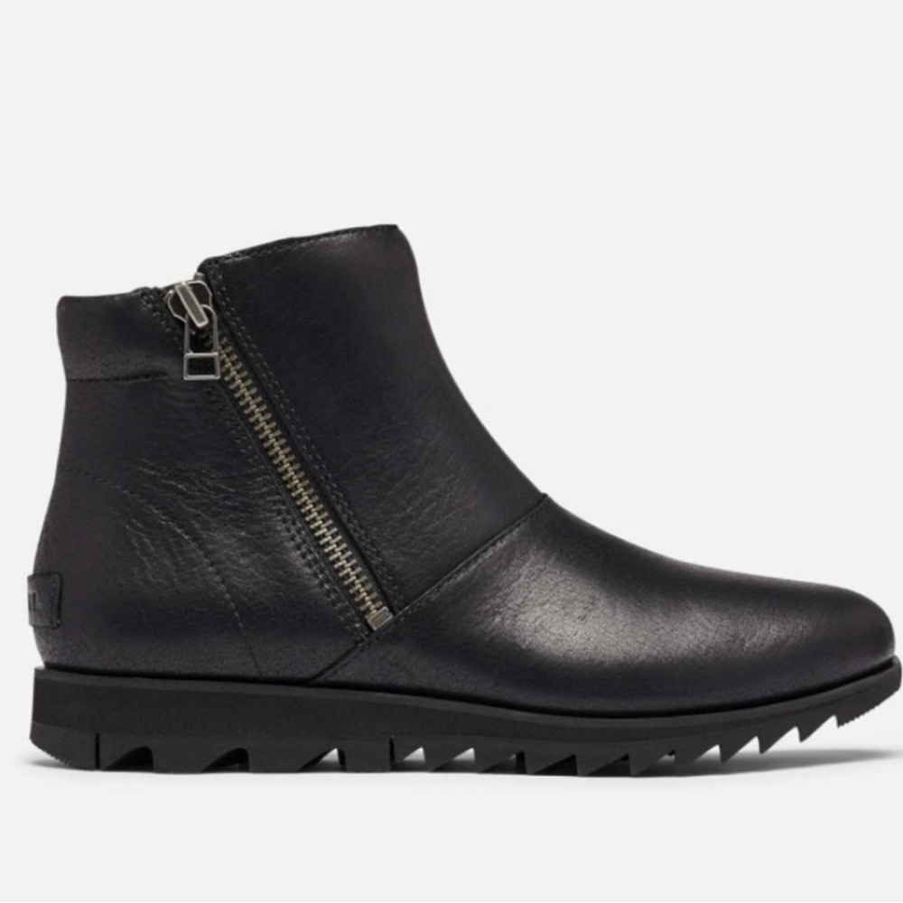 SOREL Harlow Zip Waterproof Bootie